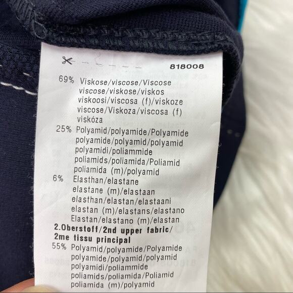 Basler Women's Blazer Blue Size L Soft Stretch Career - Picture 5 of 8